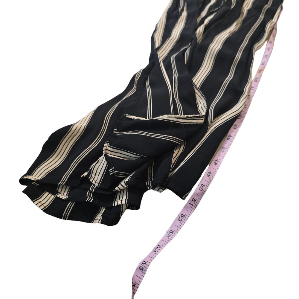 Reformation Sparrow black striped low back dress size xxs - Picture 8 of 8